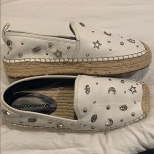Size 8 Rebecca Minkoff Embellished Espadrille Flat